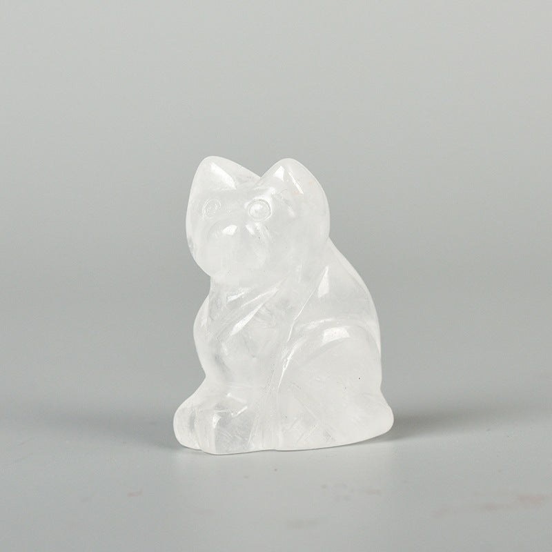 SmallCat Crystal Carving Random 1Set=6pcs,30mm*40