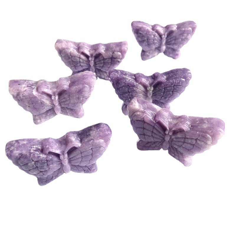 Nature Purple pendant Random 1set=3pcs,40-50mm