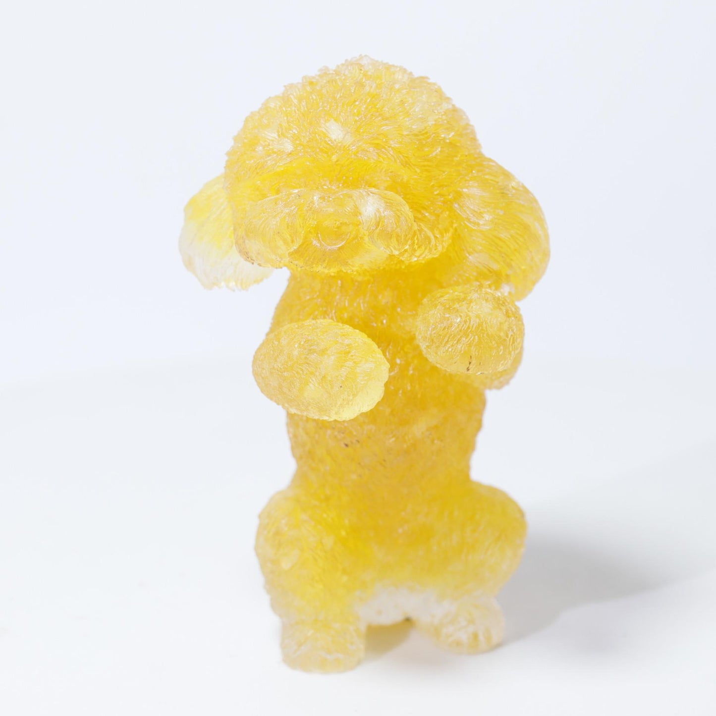 Teddy dog Crystal carving, 100*65*60mm