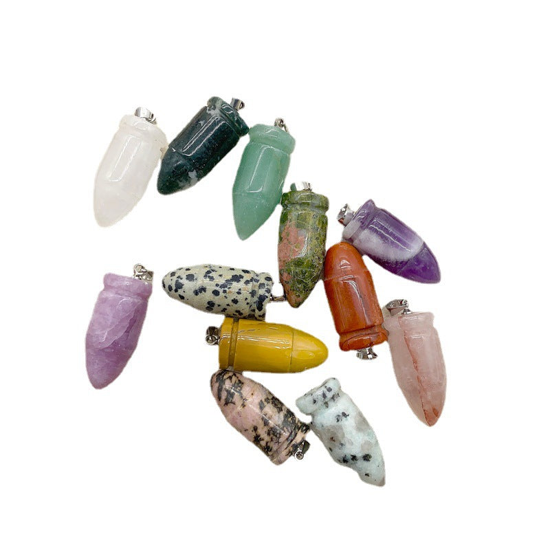 Crystal ballets pendant