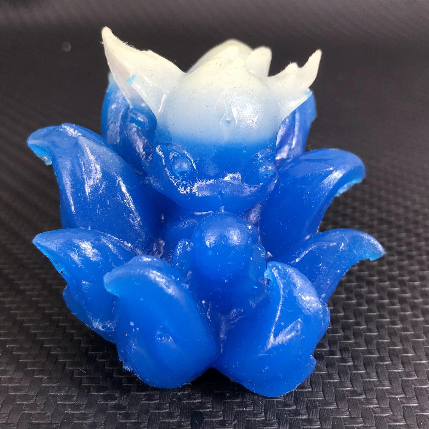 Nine-tailed fox resin luminous stone,40mm