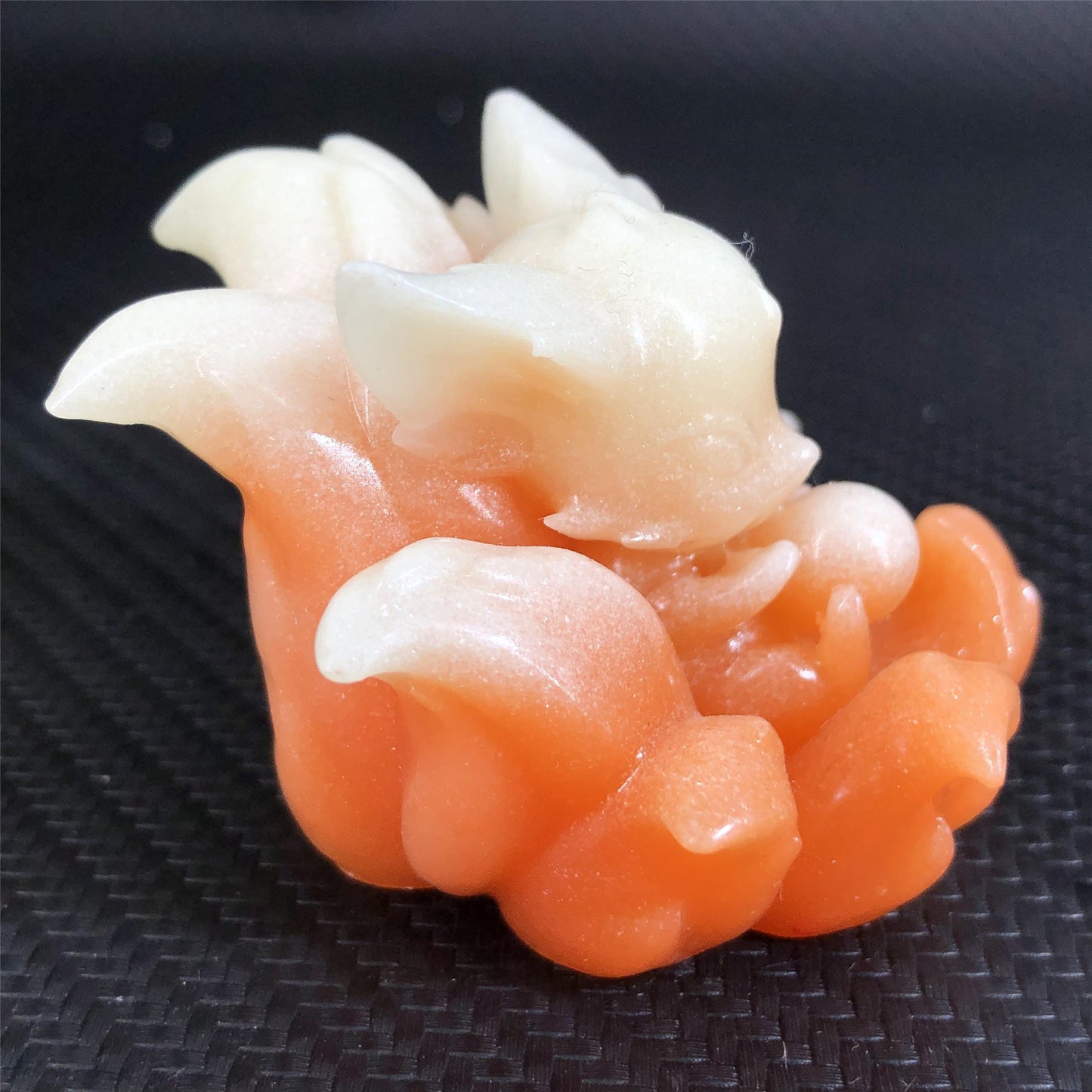 Nine-tailed fox resin luminous stone,40mm