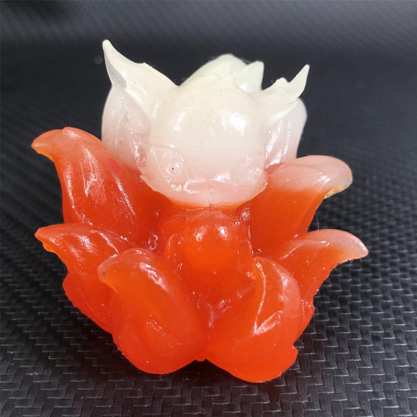 Nine-tailed fox resin luminous stone,40mm