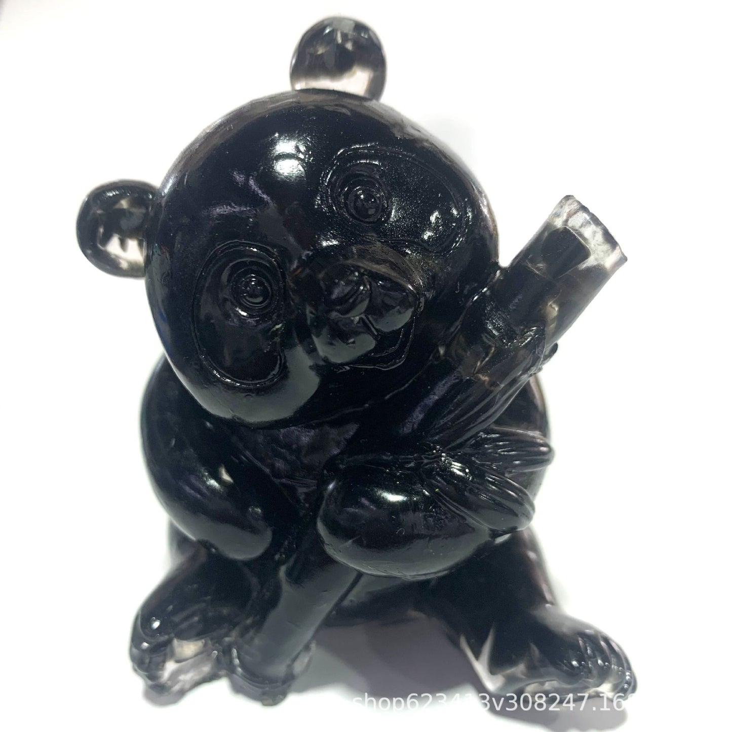 Nature crystal epoxy Panda,65*65*85 mm