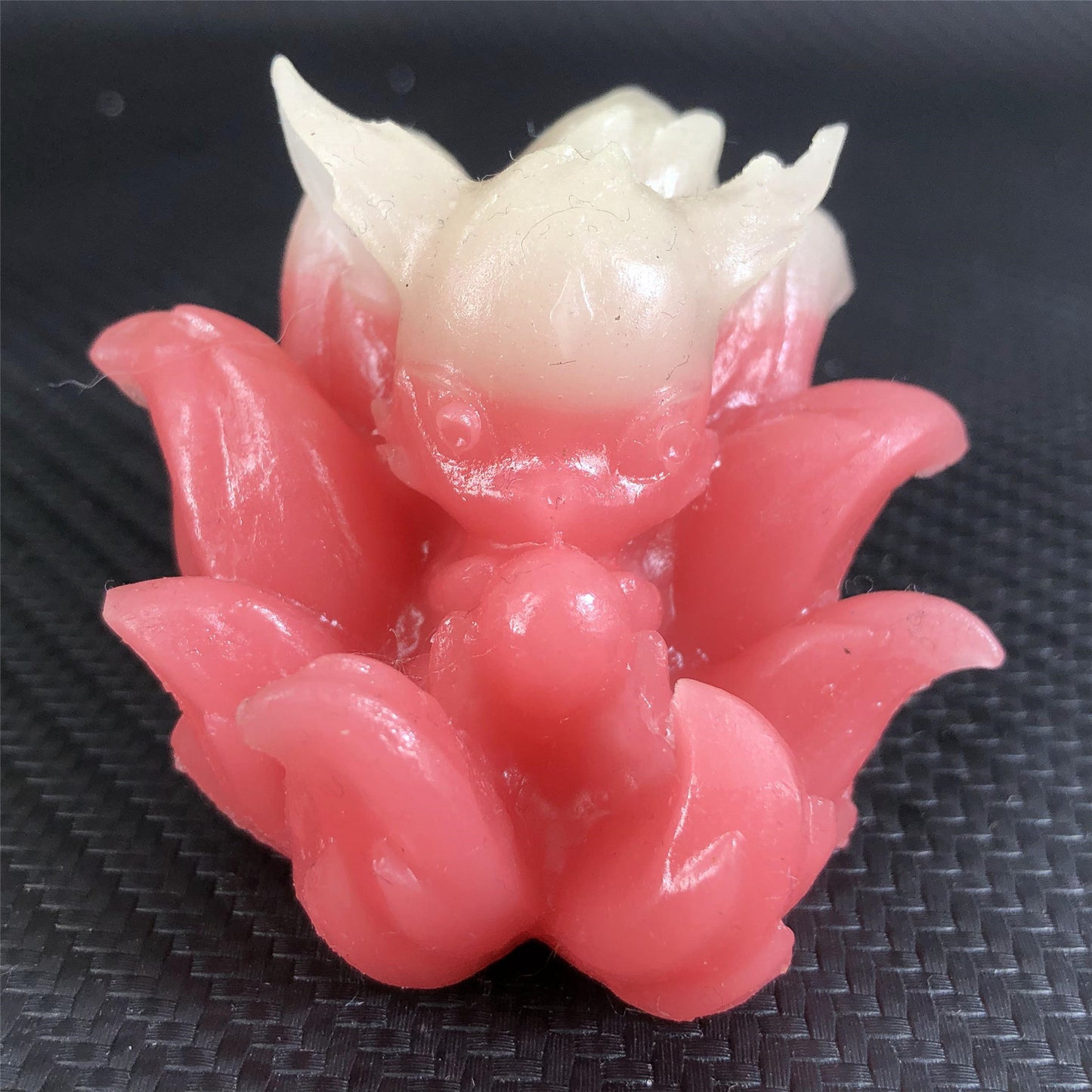 Nine-tailed fox resin luminous stone,40mm