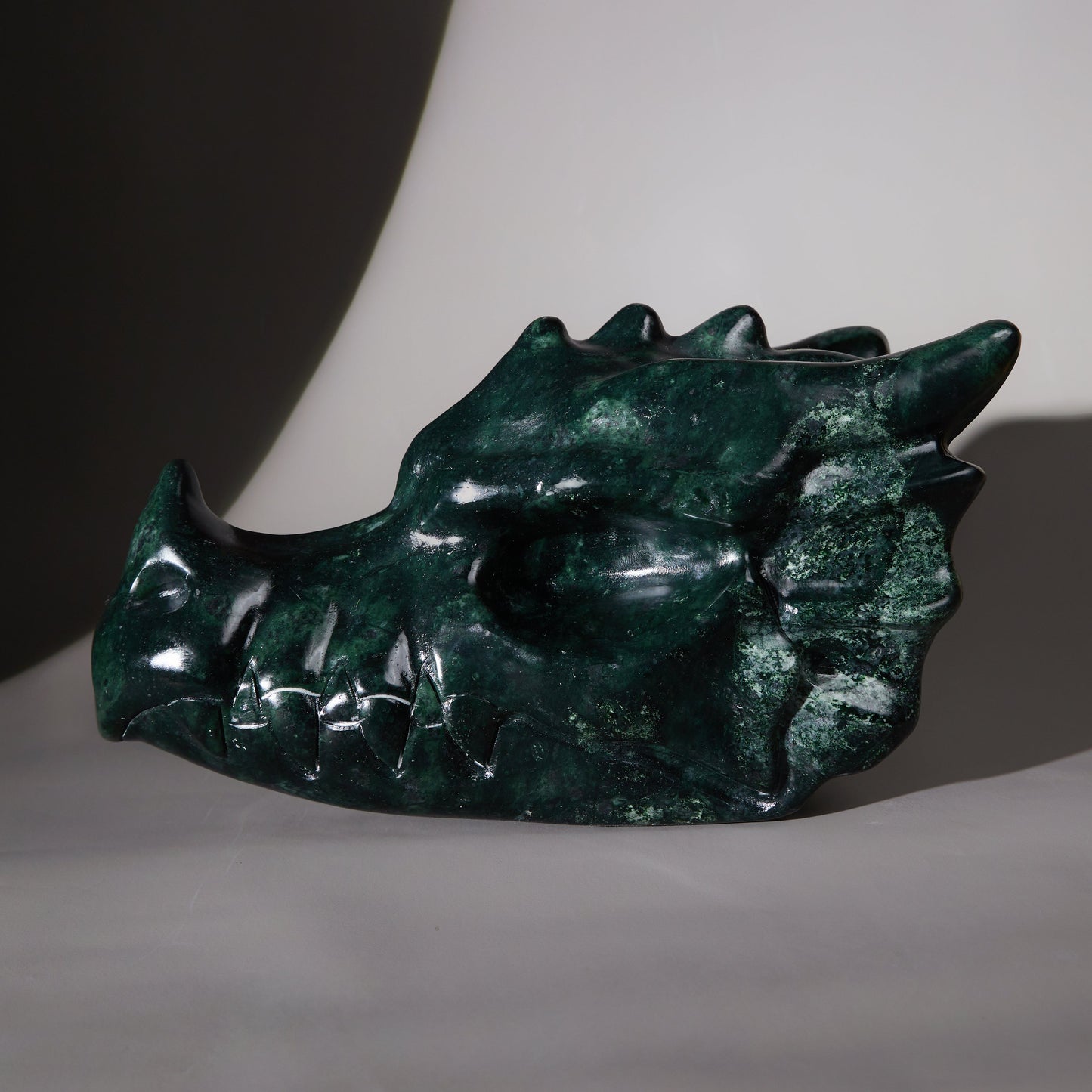 darker green jade dragonhead