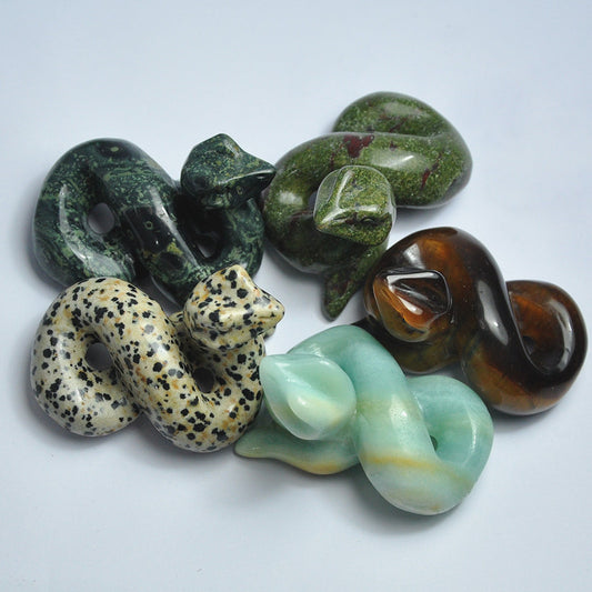 Natural Crystal Snake Sets 50mm 55g