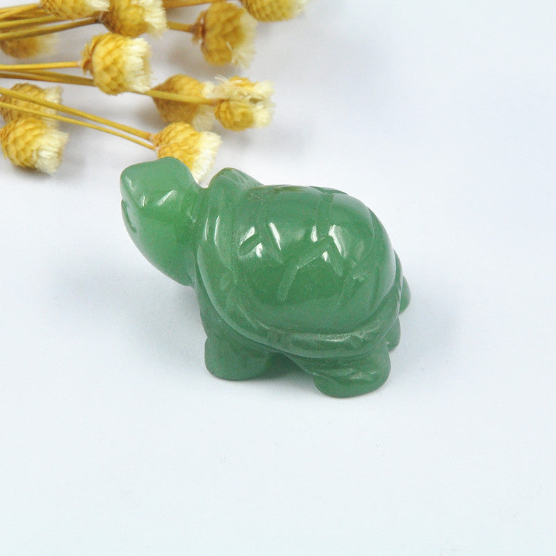 Natural Crystal 38mm Turtles Sets