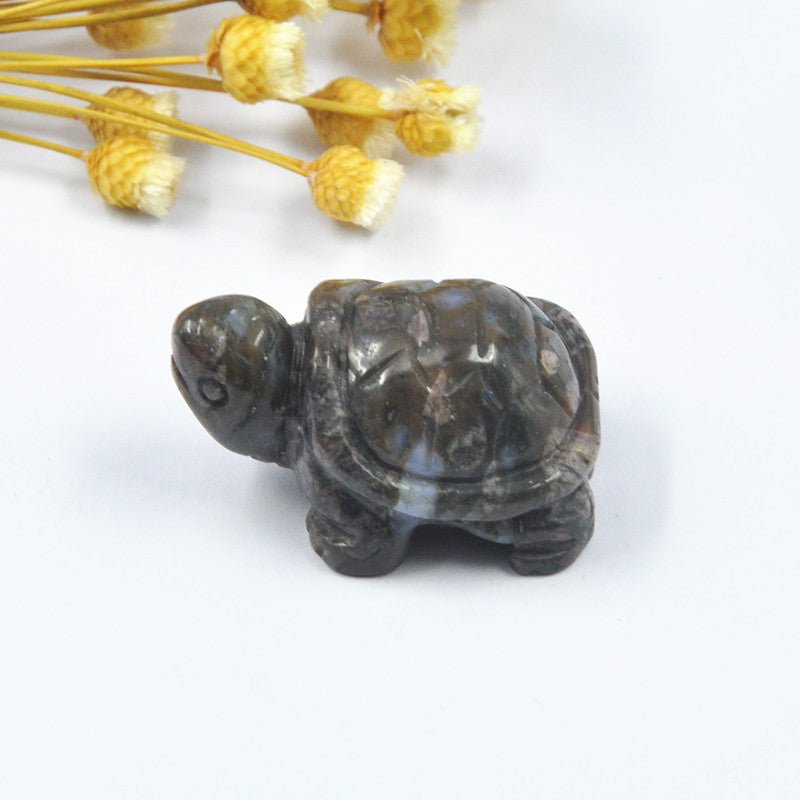 Natural Crystal 38mm Turtles Sets