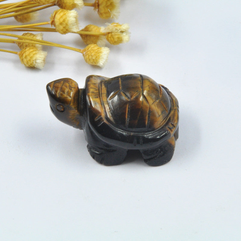 Natural Crystal 38mm Turtles Sets