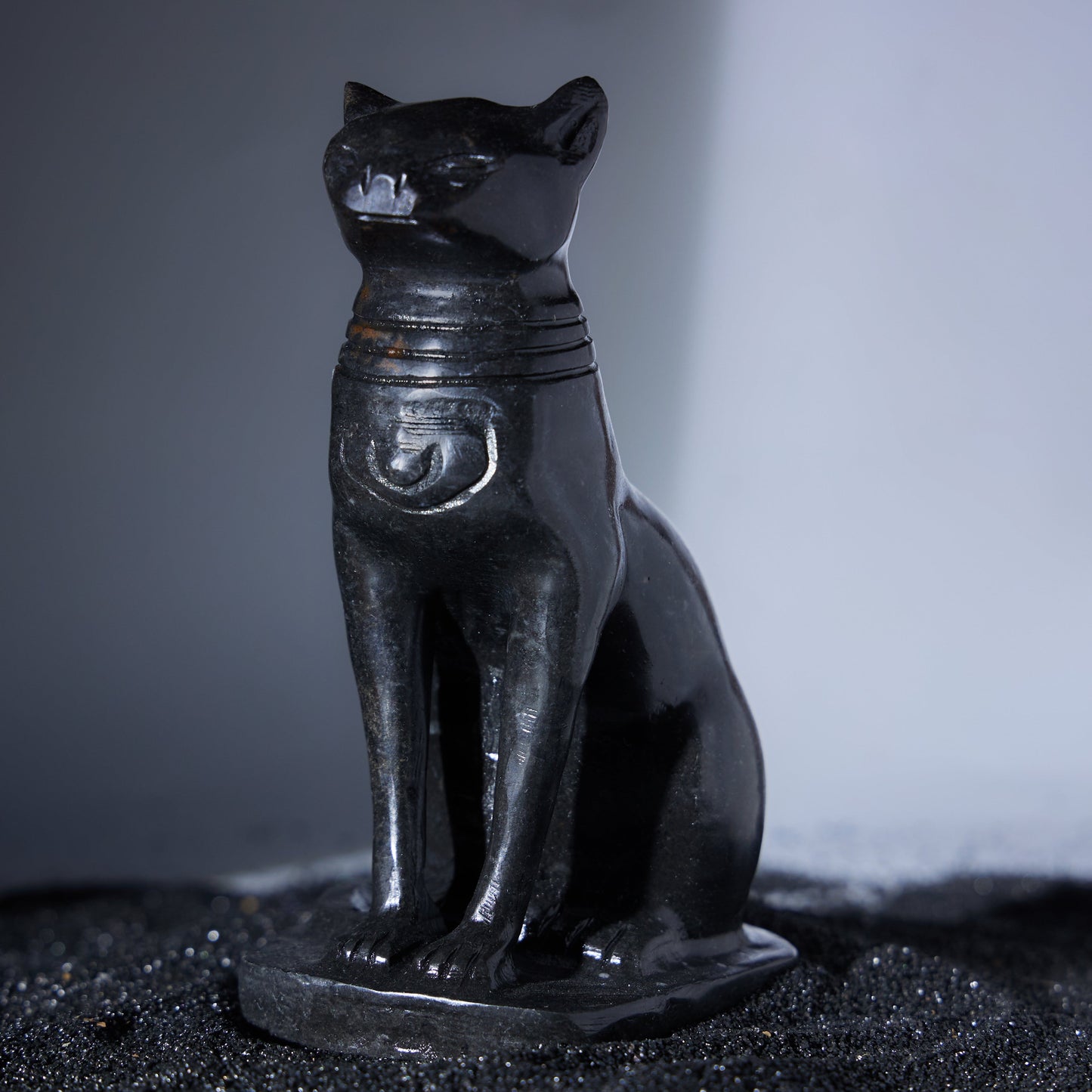 dark jade black cat*1-Meowcrystal