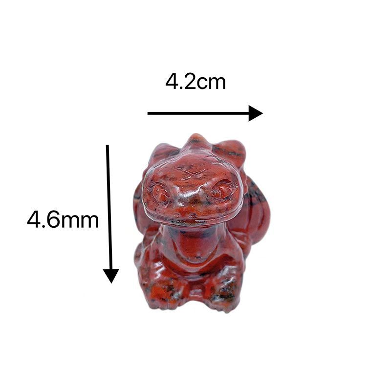 Toothless Dragon tamer Crystal Carvings 1set =12pcs,42mm*46mm