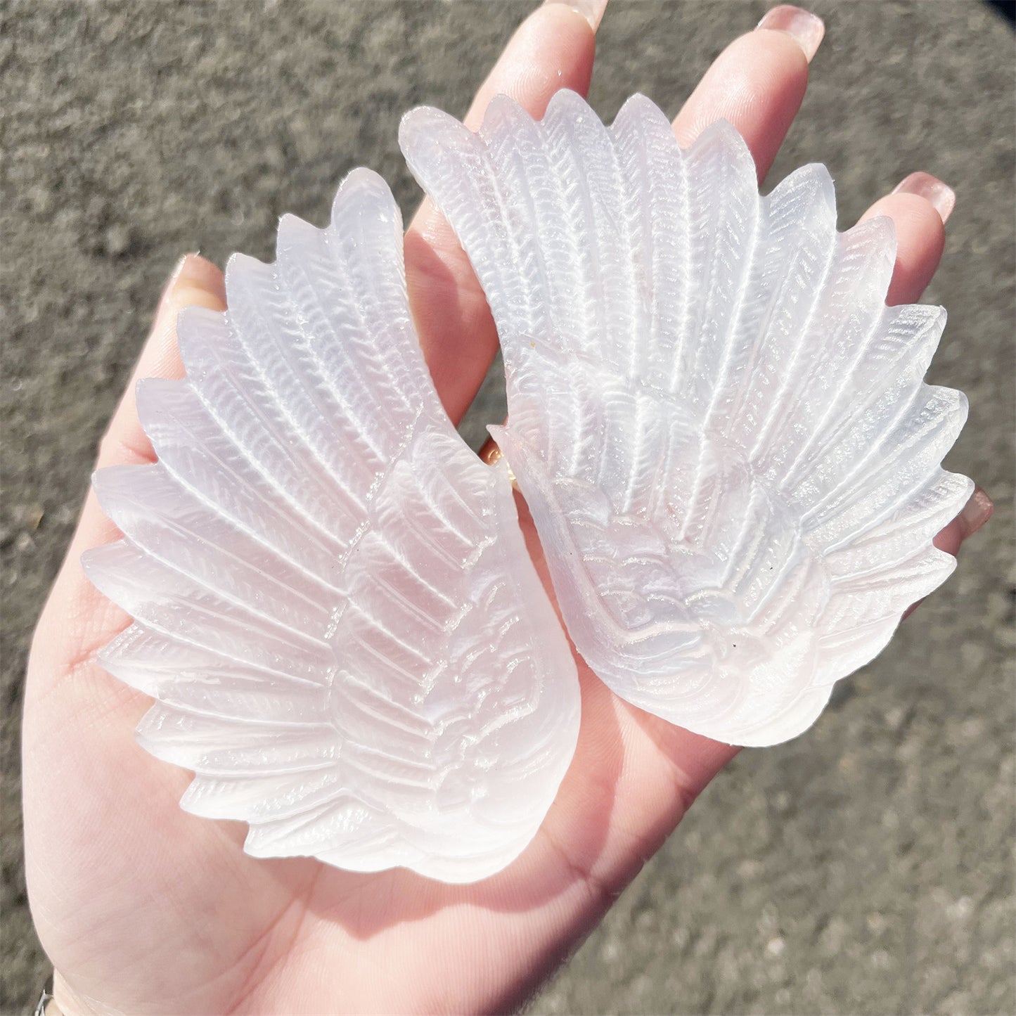 Crystal selenite Angel Wings