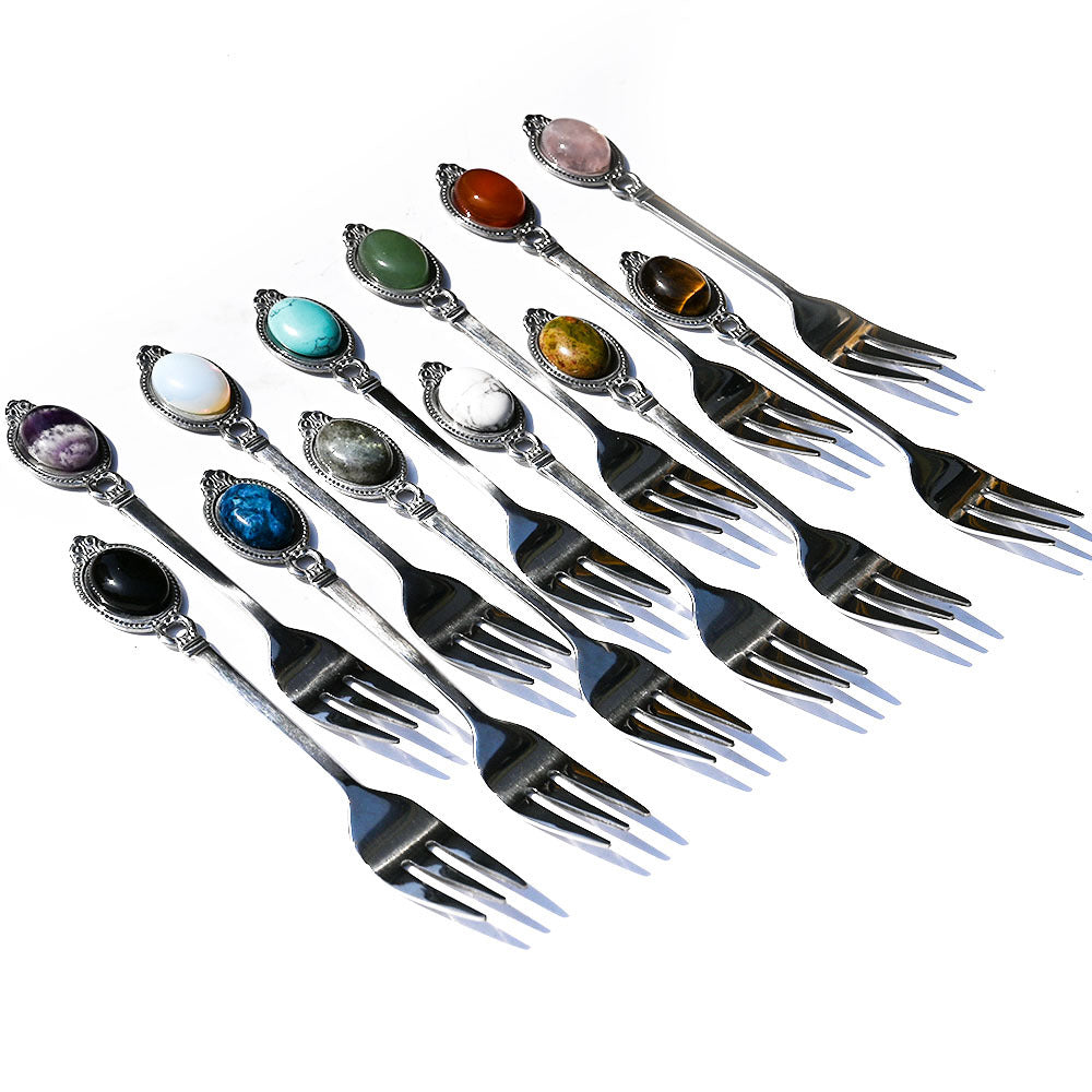 Fork Crystal Random 1Set= 5pcs,20*140mm