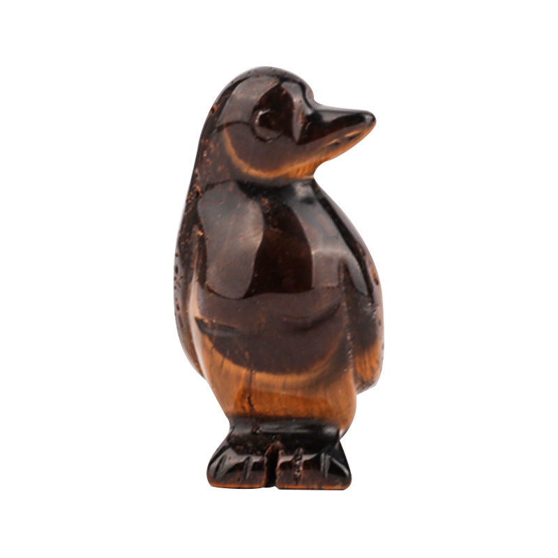 Penguin Crystal Carvings Random 1set=10pcs,47mm*30mm