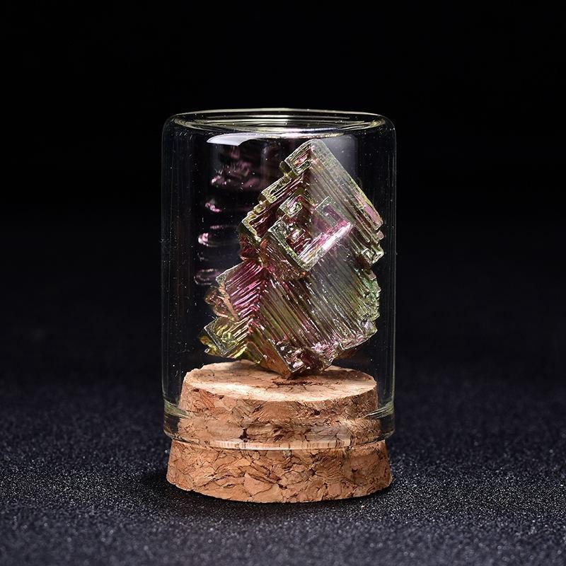 Ore raw stone, crystal ornaments, bismuth ore ornaments, children's science teaching specimens