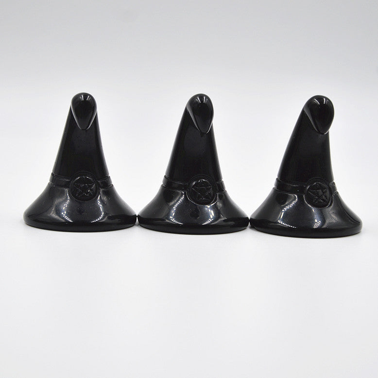 Wizard hat Crystal Random 1set=3pcs,40-50mm