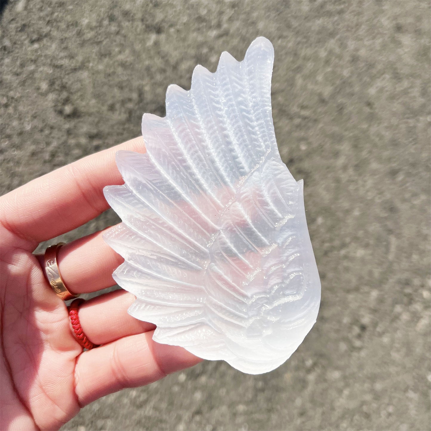 Crystal selenite Angel Wings