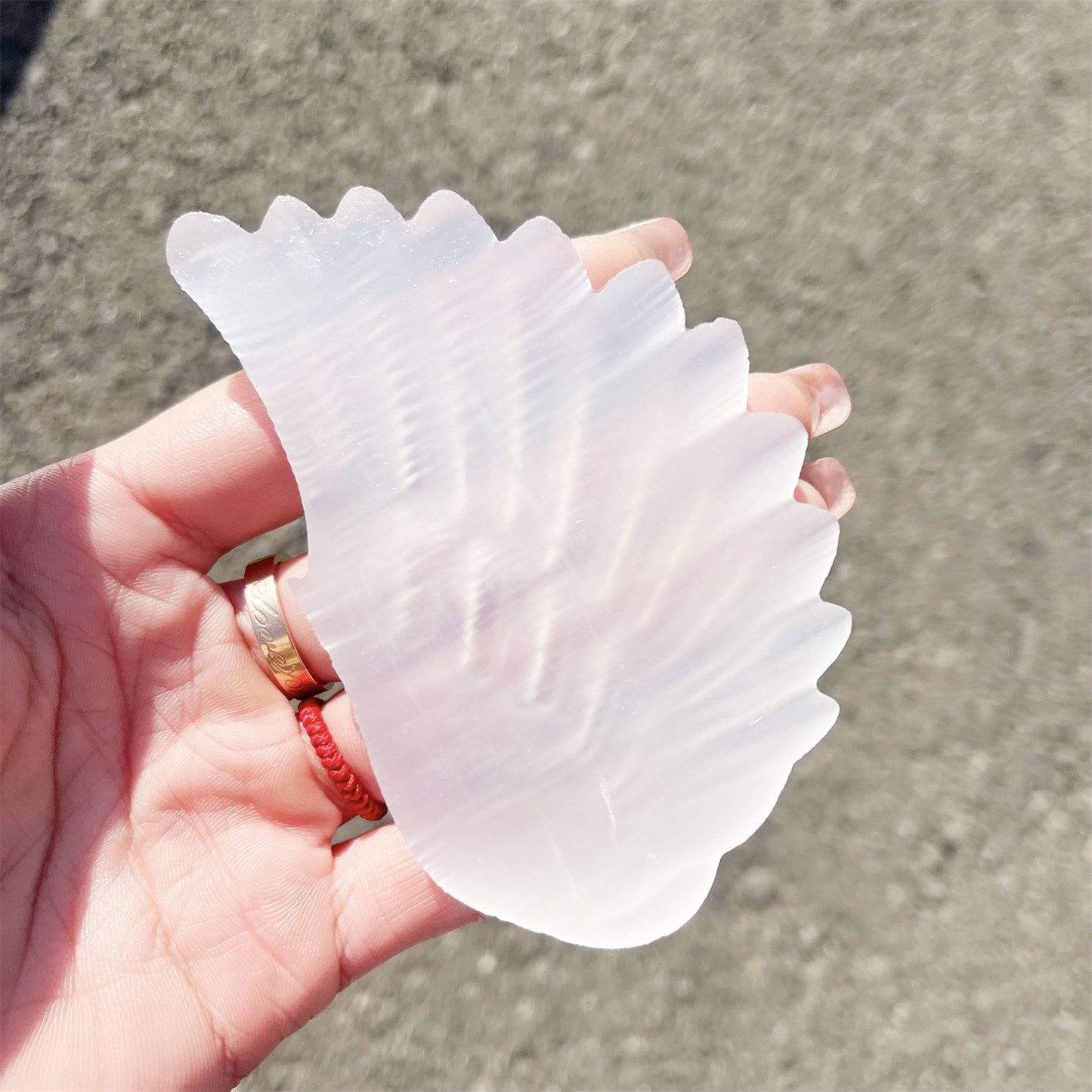 Crystal selenite Angel Wings