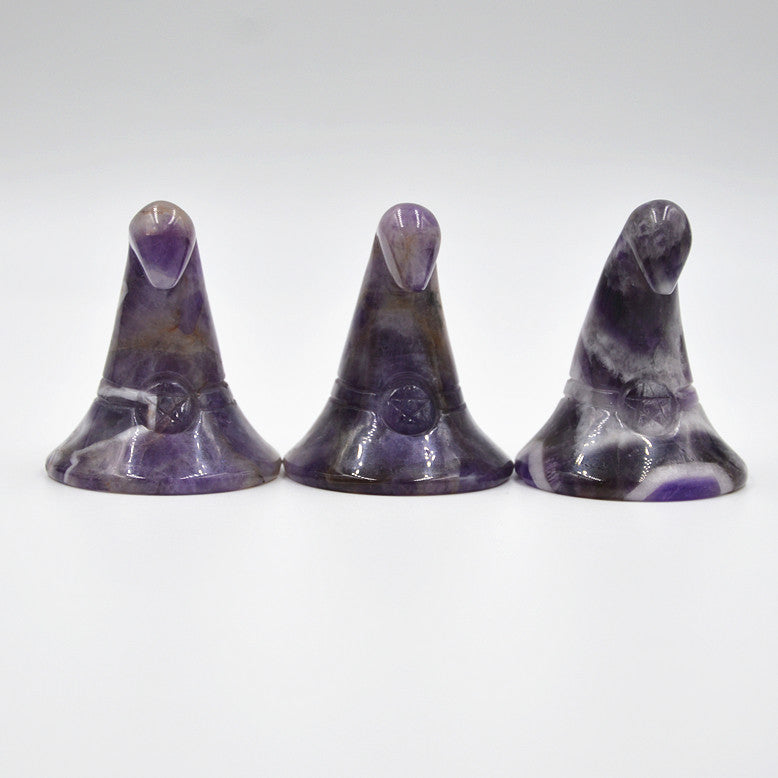 Wizard hat Crystal Random 1set=3pcs,40-50mm