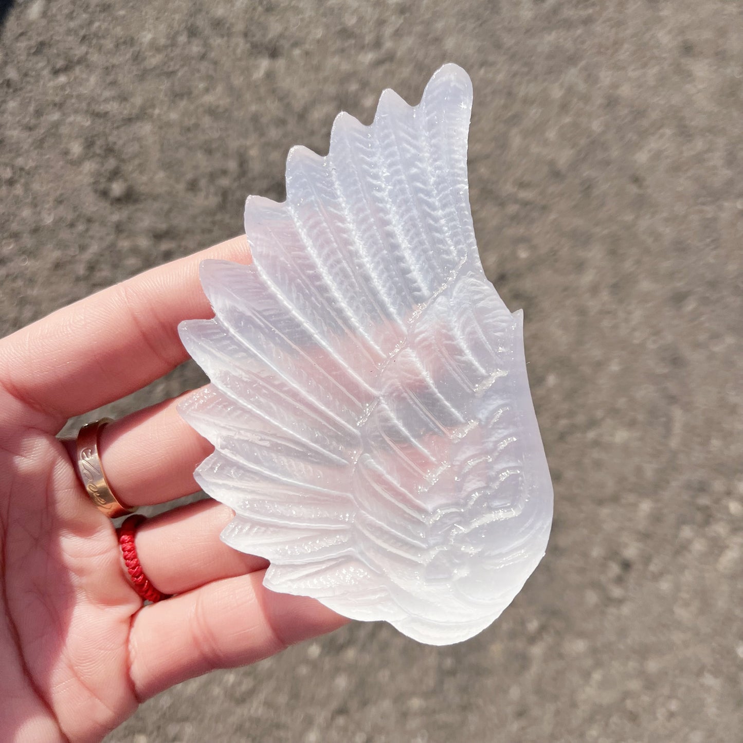 Crystal selenite Angel Wings