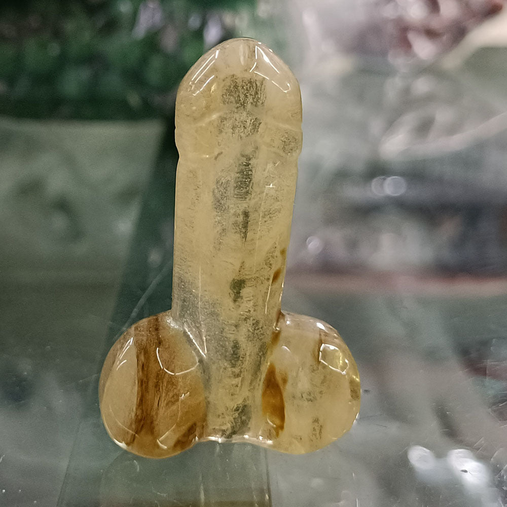 DingDing Penis Crystal Randomly 48mm,20g-30g/pcs