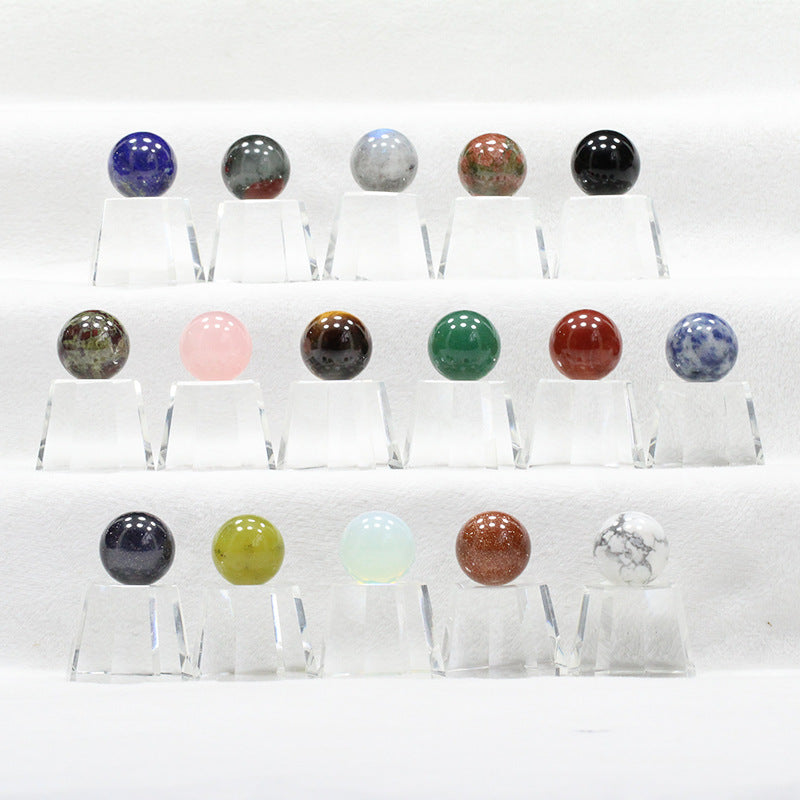 Sphere/Beads Crystal Random 1Set=10pcs,25mm-30mm