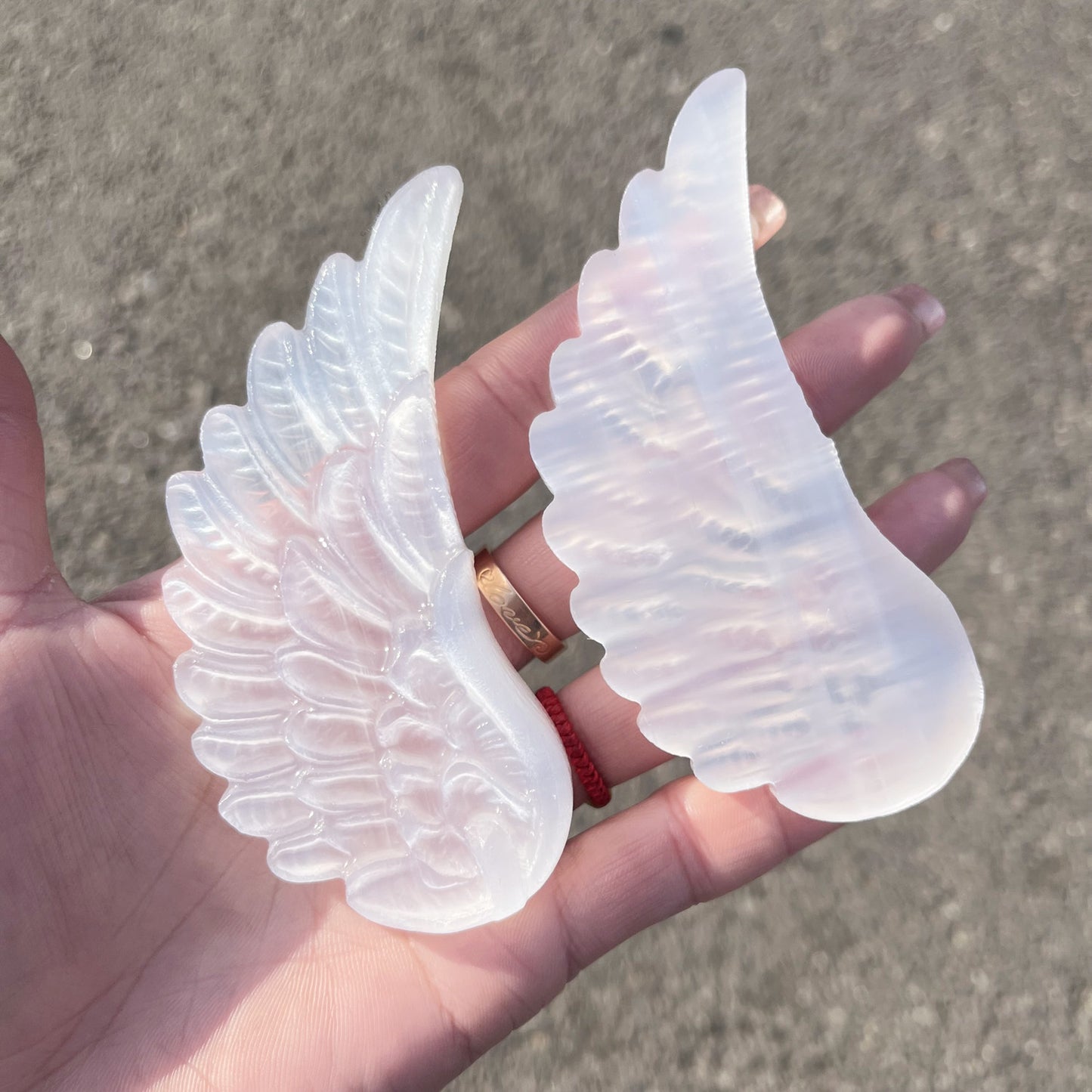 Crystal selenite Angel Wings