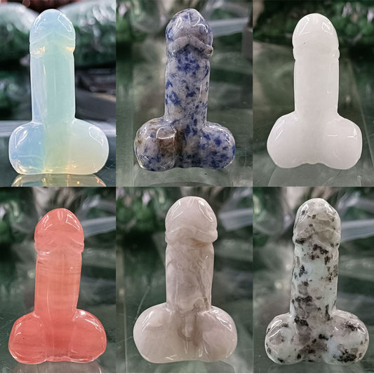 DingDing Penis Crystal Randomly 48mm,20g-30g/pcs