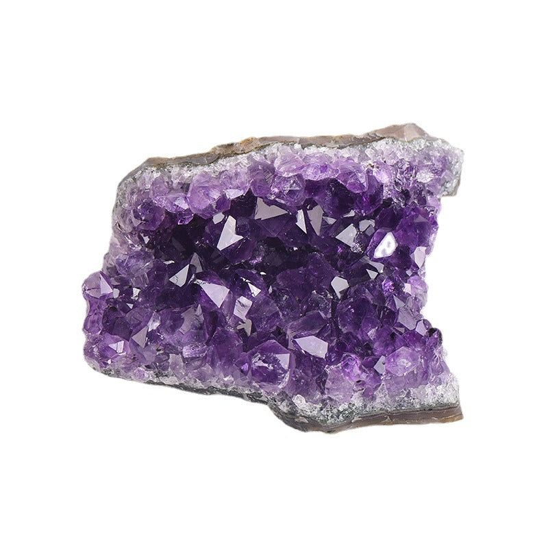 Amethyst Cluster Crystal Randomly 1Set=2pcs,80G-260G