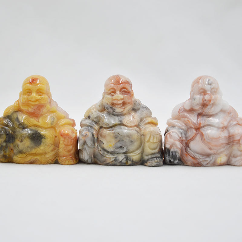 Natural crystal Buddha