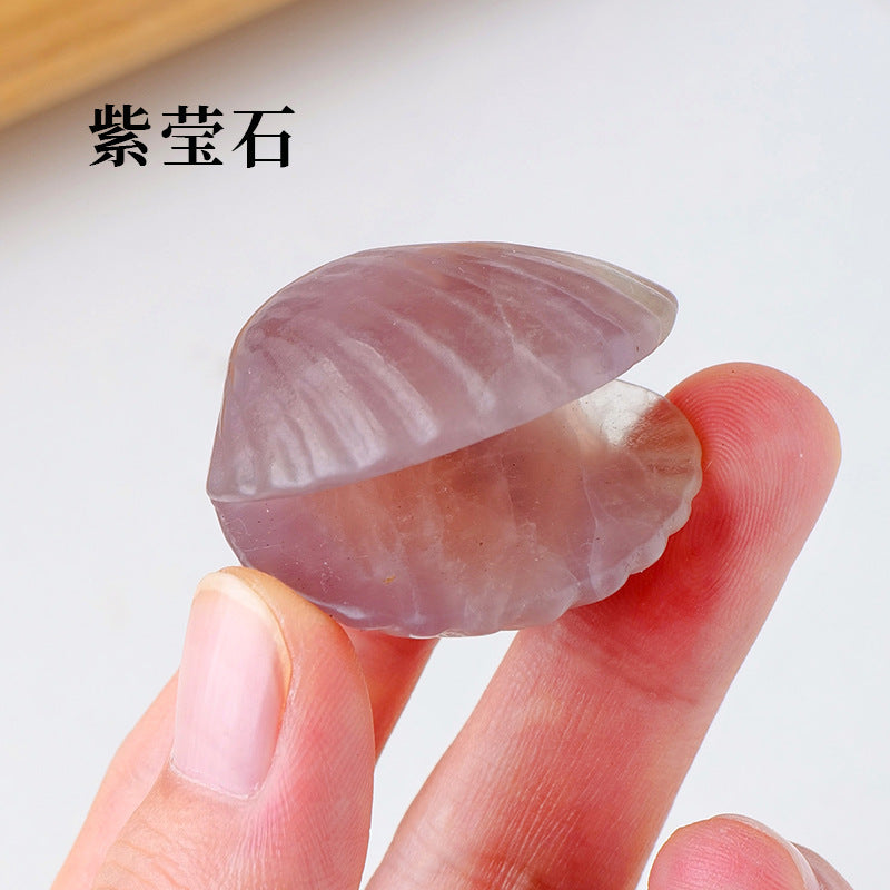 Seashell Crystal Random 1Set=8pcs,30-35mm