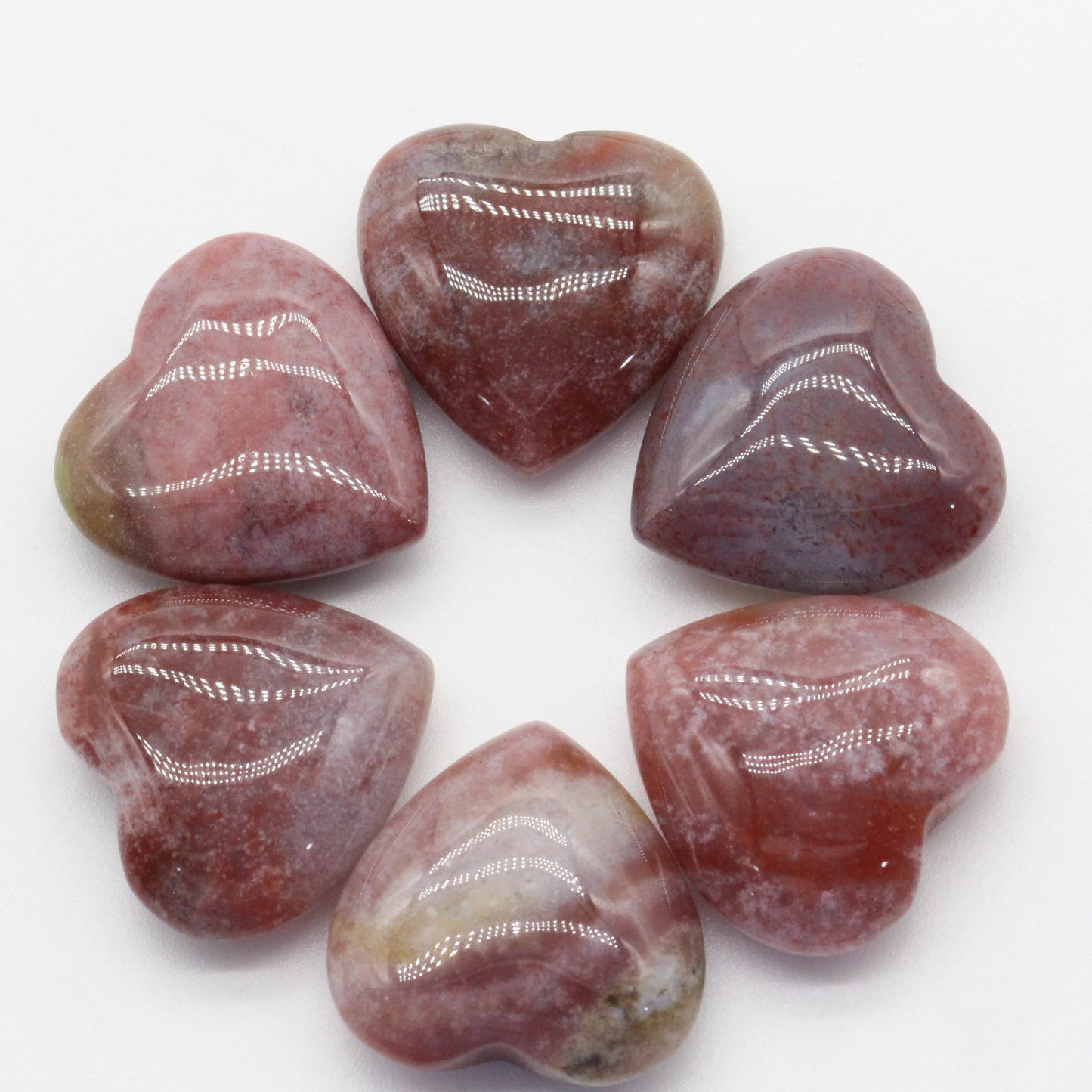 Natural Crystal Heart 2CM