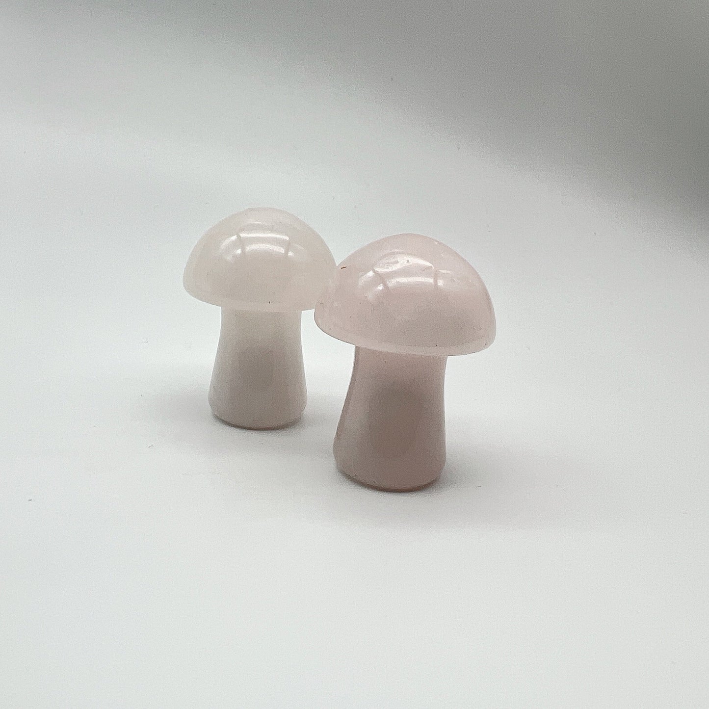 【USA ONLY】Rose quartz mushroom*2